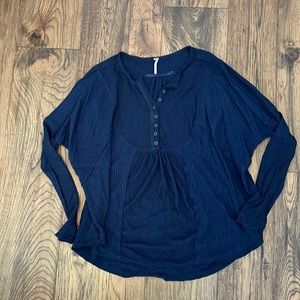 Free People Leo Henley Tee